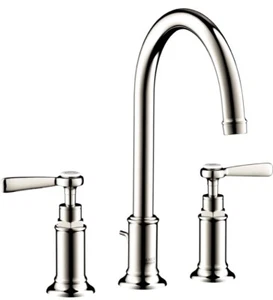 Hansgrohe Axor Montreux Widespread Bathroom Faucet 16514821 Polished Nickel - Picture 1 of 5