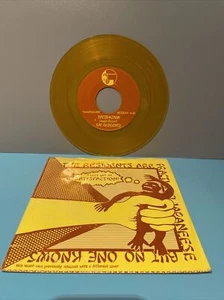 ORIGINAL VINTAGE 1978 THE RESIDENTS 7” YELLOW VINYL “I CAN’T NO SATISFACTION” - Picture 1 of 7