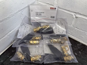 5x WISKA Cable Gland Kits CW20S Shrouds & Locknut Outdoor SWA Armoured 50101673 - Picture 1 of 3