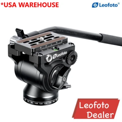 Leofoto BV-5 mini Fluid Head Video head with Plate ARCA Style - Image 1 of 4