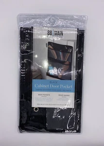 Hanging Over the Door Cabinet Hook Mesh Pocket Toiletry Makeup Organizer Holder - Picture 1 of 3