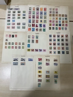 Sellos de Mozambique. Años 1800 en. Vintage. Hojas. D49 Foto 1 de 4