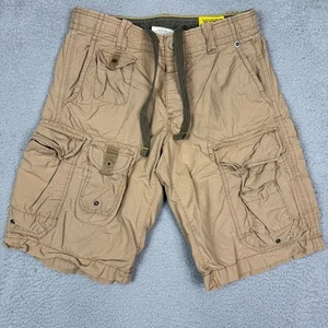 GAP Industrial Military Paratrooper Mens Cargo Shorts Tan 32 Utility Pockets - Picture 1 of 10