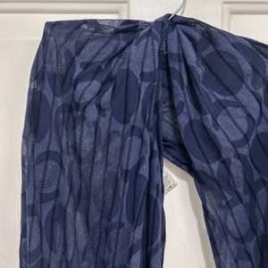 Lole blauer leichter Schal mit Knöpfen Einheitsgröße - Bild 1 von 7