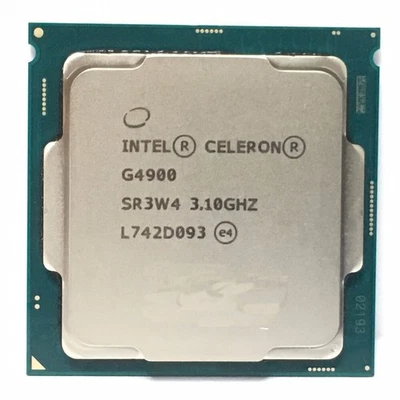 Intel Celeron G4900 3.10Ghz Dual-core 2M SR3W4 54W LGA 1151 CPU Processor - Image 1 of 4