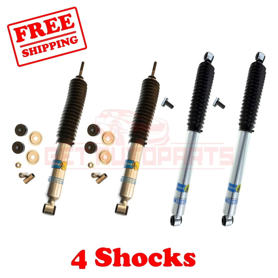 Kit 4 Amortiguadores Elevadores Bilstein 5100 4" Delanteros 2" Traseros para FORD F-250/F-350 2x2 80-`98 Foto 1 de 4