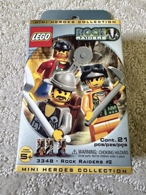 LEGO 3348 Rock Raiders Mini Heroes Collection Very Rare Collector Set - MINT NEW