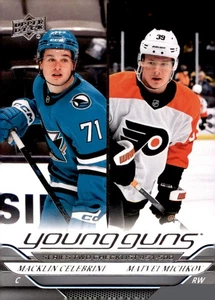 Lista de verificación 2024-25 Upper Deck #500 Young Guns (Celebrini / Michkov) YG, CL - Imagen 1 de 2