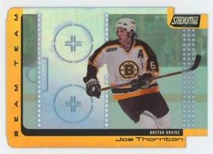 2000-01 TOPPS STADIUM CLUB Joe Thornton BEAM TEAM BT15 /500 - Picture 1 of 2
