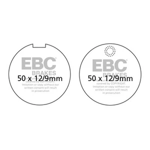 Bio -EBC -Bremsbeläge - Imagen 1 de 1