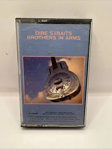 DIRE STRAITS Brothers in Arms CASSETTE TAPE Warner Bros. 1985 Knopfler Sting - Foto 1 di 4