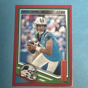 Bryce Young 2025 Panini Score Red Parallel #57 Carolina Panthers - Picture 1 of 4