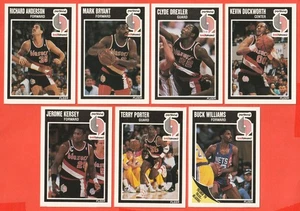 PORTLAND TRAIL BLAZERS - 1989-90 Fleer Team Set - (7) Tarjetas Drexler/Kersey ++ - Imagen 1 de 2