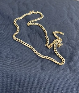 18k 750 Hold Necklace - Picture 1 of 8