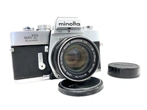 Minolta Super SR-T 102 303 Film Camera & Vintage 55mm F/1.8 Lens Set LM Works - Picture 1 of 13