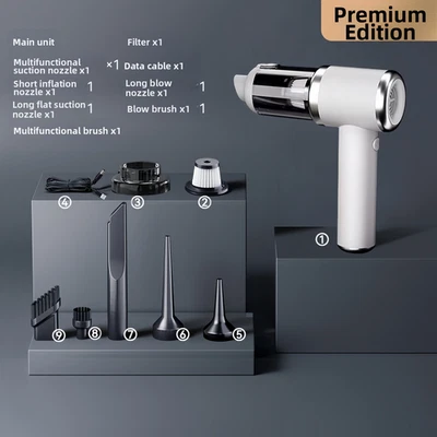 Car vacuum cleaner with strong suction power for both home  office use - Image 1 of 4