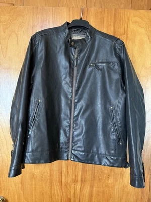 Chaqueta de motocicleta Arizona Jean Company de cuero sintético para hombre talla XL Foto 1 de 3