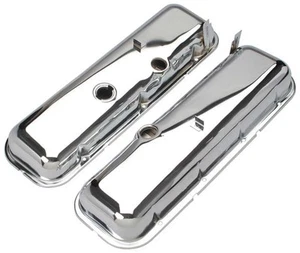 Trans Dapt 9503 65-72 BBC Chrome Repro Valve Cover - Picture 1 of 1