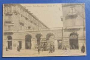 1903 Torino - via Lagrange e c.so V. Emanuele - tram - cacao Maestrani S. Gallo - Picture 1 of 2