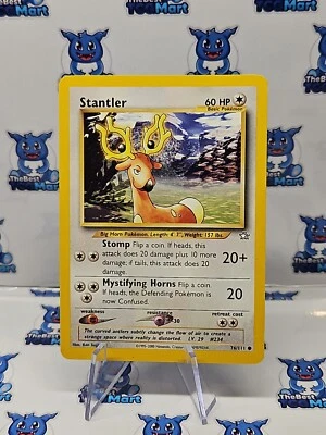 Stantler 76/111 Neo Genesis Pokemon LP  - Image 1 of 3