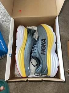 Hoka 1123202 Mens Bondi 9.5 Sneakers - Picture 1 of 5