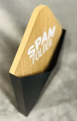 Carpeta de spam organizador de pared carta correo y porta billetes decoración del hogar Foto 1 de 4
