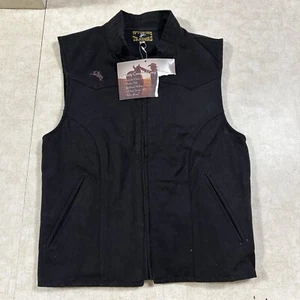 Wyoming Traders Calamity Vest Womens Small Concealed Carry Black Canvas - Picture 1 of 18
