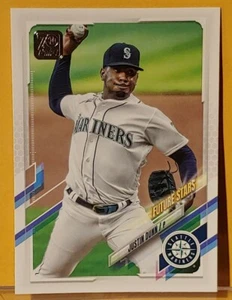 Justin Dunn Topps 2021 Series 1 #215 Seattle Mariners Future Stars Base Card - Picture 1 of 2