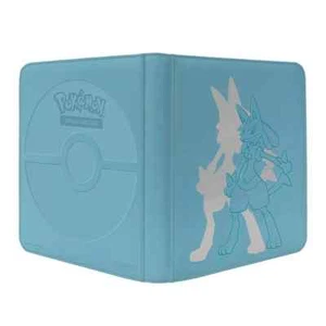 Pokemon Lucario 12 Bolsillos Cremallera Tarjeta PRO Carpeta Álbum Premium Elite Serie - Imagen 1 de 1