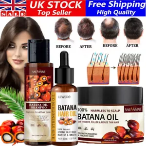 Batana Oil Hair Growth Treatment - Natural Botana Oil Shampoo & Conditioner Set - Picture 1 of 40