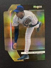 1999 Upper Deck Black Diamond Gold /100 Reciprocal Die-Cut #R17 Pedro Martinez