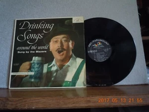BLAZERS Vinyl lp...DRINKING SONGS...ABC PARAMOUNT...VG++/VG++...'58 - Picture 1 of 2
