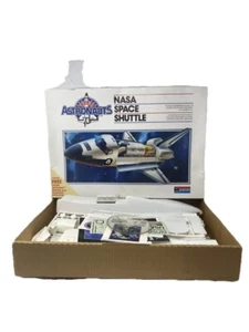 1986 Monogram NASA Space Shuttle 1/72 Scale Plastic Model Kit 5904, New Open Box - Picture 1 of 2