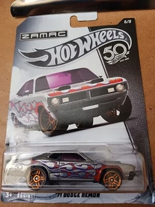 71 dodge demon, 2018 Hotwheels 50th, 6/8. FRN29 Zamac - Picture 1 of 4