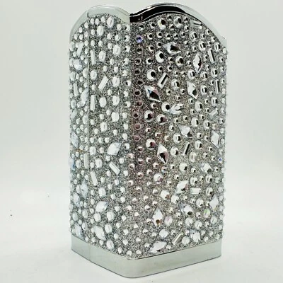 BATH & BODY WORKS SILVER TOSSED GEM GENTLE FOAMING HAND SOAP SLEEVE HOLDER NEW! - Image 1 of 2