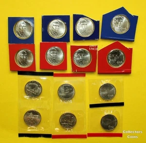 2005, 2006, 2007, 2008, 2009 & 2010 Jefferson Nickel PD 14 "Satin" Strike Coins - Picture 1 of 4