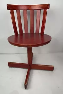 Silla giratoria de colección de mediados de siglo de Edsby Verken hecha en Suecia Mcm - Imagen 1 de 9