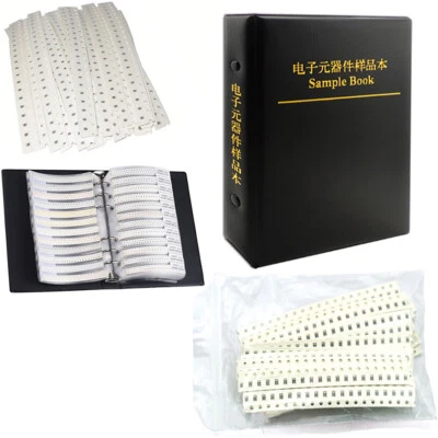 Verschiedene Größen SMD Widerstand Sortiment Bausatz / SMD Widerstand Musterbuch - Bild 1 von 4