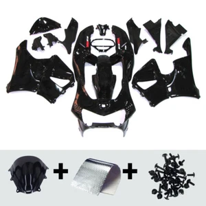 Fairings Fits 1998 1999 98 99 Honda CBR900RR CBR900 919 Black ABS Motor Bodywork - Picture 1 of 7