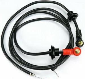 Juego de cables de batería Corvette 1970 hecho en EE. UU. + ojales terminales laterales cable calibre 2 - Imagen 1 de 2