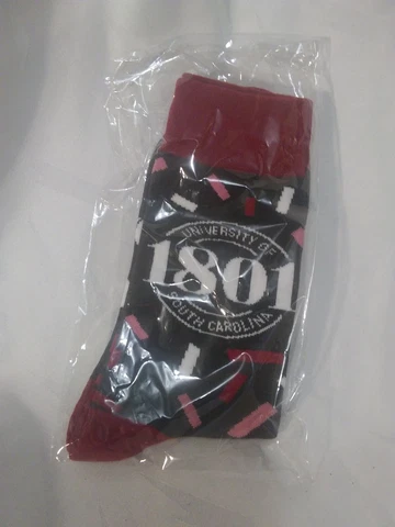South Carolina Gamecocks 1801 Socks One Size Adult Unisex NEW "Forever To Thee" Cover