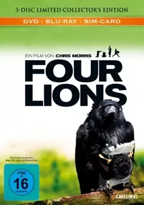 FOUR LIONS-LIMITED EDITION - MORRIS,CHRISTOPHER 3 BLU-RAY NEU - Bild 1 von 1
