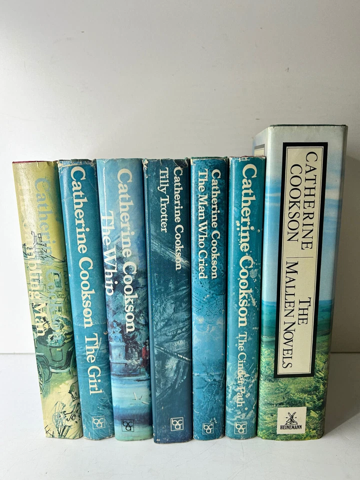 Catherine Cookson 7 Book Bundle Vintage Hardback Novels Cinder Path Romance Foto 1 de 4