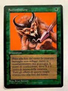 SOTTOMISSIONE Legends Italy/Italian 1995 Magic MTG Subdue HP - Bild 1 von 2