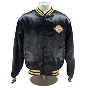 VTG Snap On Preferred Customer Embroidered Nylon Jacket USA XL Swingster Black - Picture 1 of 10