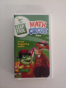 Leap Frog Math Circus VHS, New 2004 - Picture 1 of 4