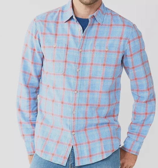 Men's Sonoma Goods For Life Supersoft Plaid Flannel Button-Down Shirt Small