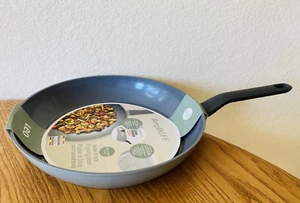 BergHOFF LEO CERA grün ANTIHAFT Bratpfanne 12,5" 32 cm alle Kochfelder oliv NEU - Bild 1 von 10