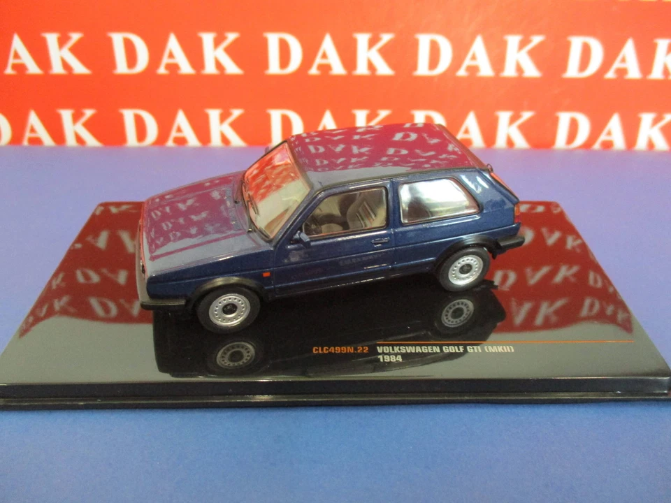 Die cast 1/43 Modellino Auto Volkswagen Golf GTi MK.II 1984 by Ixo - Immagine 1 di 4