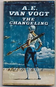 A.E Van Vogt The Changeling 1977 Space Babe Vintage Paperback Science Fiction - Foto 1 di 2